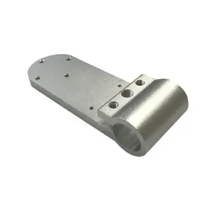 Profilé en aluminium extrudé OEM anodisé de sablage personnalisé pièce de perçage de fraisage d'usinage CNC de précision