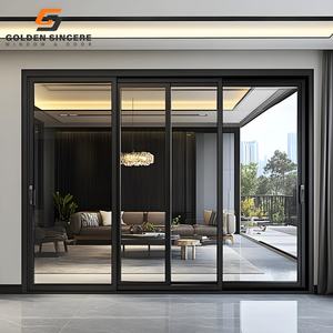 Puerta Corredera de Aluminio Negra GS para Interiores Contemporáneos - Product Image 2