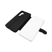 Étuis de téléphone portable personnalisés en cuir PU à rabat, résistants aux chocs et à la saleté, pour modèles A06/A14/A16/A25/A34/A54/M35/S23FE