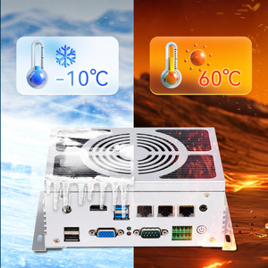 มินิพีซีอุตสาหกรรมแบบไร้พัดลม VGA Core I3/I5/I7 4G GPIO RS232/RS485 แลนคู่ อะลูมิเนียม รองรับซีพียูรุ่นที่ 7/8/10 แรม 8GB J1900 มีสินค้าในสต็อก - Product Image 6