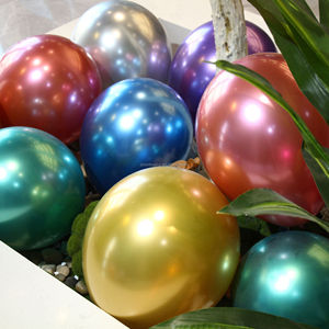 12 pouces 18 pouces métallisé Chrome Latex ballons hélium ballon anniversaire anniversaire décoration - Product Image 3