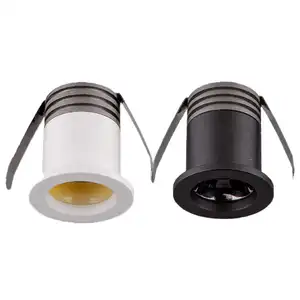 New Design Low Power 1*1 W DC24V LED Spotlight For Indoor Ceiling Wall Pillar Cupboard Showcase Warm white Spotlighting