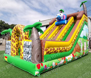 Trampolín <span class=keywords><strong>Inflable</strong></span> Grande para Niños y Castillo de Juegos - Tamaño y Color Personalizables, Equipo para Exteriores - Product Image 5