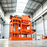 Machine à fabriquer des briques en béton semi-automatique à haut rendement QTJ4-26 pour blocs creux et pavés
