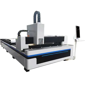 Mesin pemotong laser cnc 1000w pelat logam lembaran kualitas tinggi