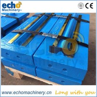 Pièces d'impactor anti-usure LT1620 marteau de barre de soufflage pour machines minérales