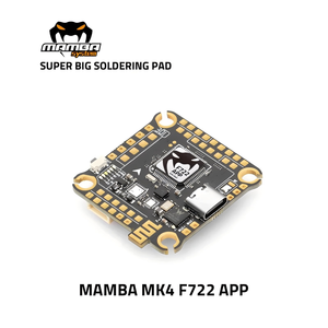 ชุดควบคุมการบิน MK4 Stack <span class=keywords><strong>F722</strong></span> APP และ BLHeli_32 F45 F55 F65_128K 4in1 Brushless ESC DSHO1200 สำหรับโดรน - Product Image 4