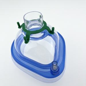 Masker CPR PVC bantalan udara berkualitas tinggi masker anestesi medis dengan masker wajah sekali pakai katup - Product Image 6