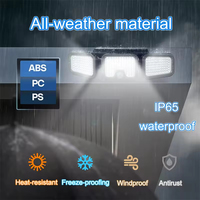 Lámpara Solar de Pared LED de Alto Brillo, Luz Blanca Fría, con Sensor para Jardín, Uso en Exteriores, IP65 Impermeable, CRI 80, Ángulo de Haz 240°