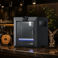 Imprimante 3D FDM de qualité industrielle Plus5, prend en charge les filaments haute température PLA, commande à distance, état neuf, garantie 1 an