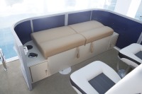 Nouveau bateau ponton en aluminium 5083 de 27 pieds avec coque de 3,0 mm - Bateau touristique en fibre de verre à essence de 5 à 10 m, construction marine certifiée CE