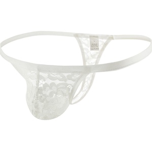 Slip da <span class=keywords><strong>Uomo</strong></span> a Vita Bassa in Nylon, Sexy con Pizzo e Rete Traspirante, Comodi e alla Moda - Product Image 4