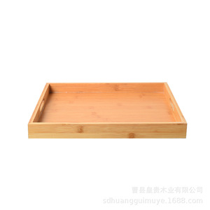 Rectangular Solid Wood <b>Tray</b> Natural Color Pine Serving <b>Tray</b> For Home Tea <b>Dinner</b> Fruit Bread Plate - Product Image 5