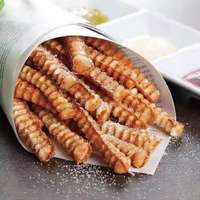 2025 usine Commercial usine fileté Long bâton électrique frites forme puces Pop gaufrier Snack Food Machine Commercial