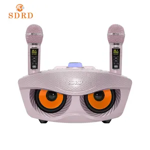 Sdrd sd306 cộng với không dây karaoke Loa Set 2 cầm tay Microphone Home Karaoke hệ thống Home Karaoke Kit Home KTV Loa