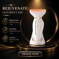 Masseur électrique pour le visage et le cou OEM, 3 vitesses, micro-courant vibrant, appareil de lifting cutané, masseur rechargeable pour le soin du cou