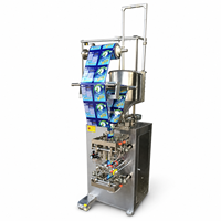 Machine VFFS automatique verticale pour le remplissage de sachets de liquides et de pâtes avec scellage arrière pour les usines de production de détergents, cosmétiques et aliments