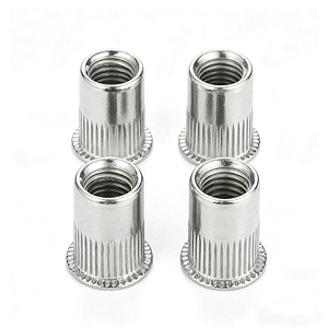 Tuercas remachables moleteadas de acero inoxidable 304 Bibo Yaente Factory M4/M5/M6, sujetadores de inserción roscada, tuercas remachables ciegas de cabeza plana M4/M5/M6 - Product Image 5