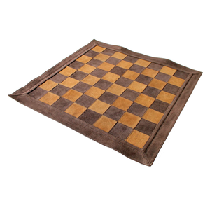 빅 사이즈 19 "X 19" 정품 가죽 체스 판 접이식 휴대용 체스 판 체스 연인 선물 고급 체스 판 - Product Image 3