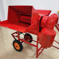 Offre Spéciale : Mini Batteuse à Grains Multifonctionnelle avec Moteur pour Riz, Blé, Soja, Colza, Sorgho – Idéale pour l'Utilisation à la Ferme et à Domicile
