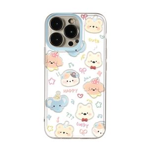 โทรศัพท์เด็กผู้หญิงใหม่เหมาะสำหรับ <span class=keywords><strong>iPhone</strong></span> 16 15 14Pro MAX เคสป้องกันแบบครอบครัวโปร่งใสเรียบง่ายน่ารักเหมาะสำหรับ <span class=keywords><strong>iPhone</strong></span> <span class=keywords><strong>11</strong></span> 12 13 - Product Image 4