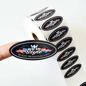 Biểu Tượng Tùy Chỉnh Cuộn Nhãn Dán Không Thấm Nước Bóng Nhiều Lớp Mạnh Mẽ Dính Cuộn Nhãn Cho Thực Phẩm Chai - Product Image 2