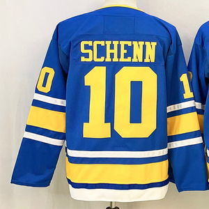 Maglie da Hockey Cucite per Uomo 25 Kyrou 55 Parayko 50 Binnington 18 Robert Thomas 84 Ozzy 10 Brayden Schenn - Product Image 4