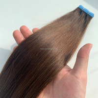 Meilleure vente Remy et bande Invisible cheveux Extension de cheveux Cabello pas cher naturel humain Invisible Extension de cheveux de bande