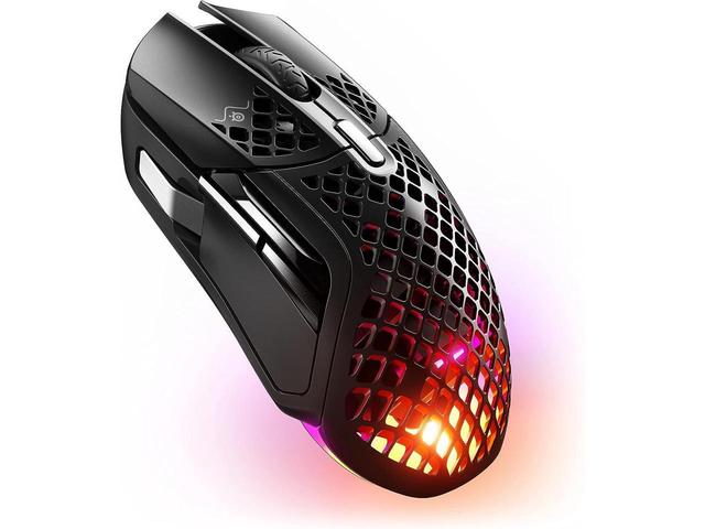 SteelSeries Aerox 5 Wireless Gaming Mouse, 18000 CPI, TrueMove Air Sensor, Ultra-Light, Water Resistant