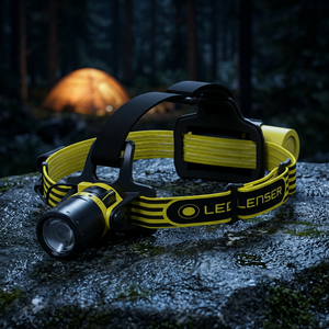 Lampe frontale LED certifiée ATEX avec indice de protection IP68 et IP65, 180/50 lumens, autonomie de 15/40h - Product Image 2