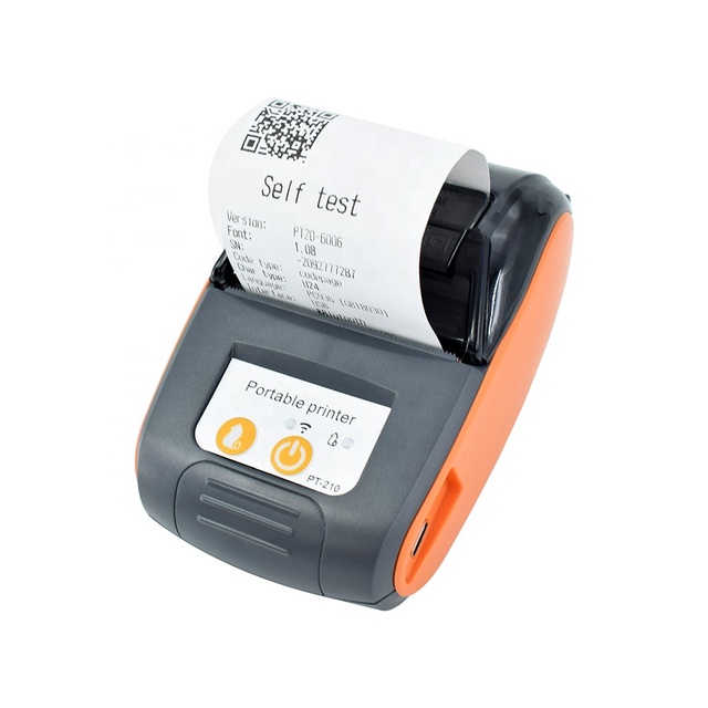 New 58mm Portable Thermal Mini Printer Support Android IOS Wireless Blue Tooth