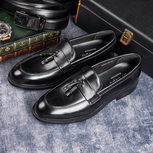 <span class=keywords><strong>Scarpe</strong></span> Eleganti <span class=keywords><strong>da</strong></span> <span class=keywords><strong>Uomo</strong></span> di Lusso per Matrimonio Autunnale, <span class=keywords><strong>Scarpe</strong></span> Casual <span class=keywords><strong>da</strong></span> <span class=keywords><strong>Sposo</strong></span> con Punta Affusolata e Chiusura Antiscivolo per Ufficio e Business - Product Image 4