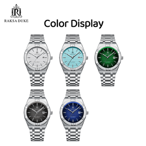 นาฬิกา <span class=keywords><strong>Raksa</strong></span> Duke 9815 ผลิตโดย OEM จากประเทศจีน รับทำโลโก้ตามสั่ง นาฬิกาจักรกลอัตโนมัติสำหรับผู้ชาย ตัวเรือนสแตนเลส สตีล รับผลิตภายใต้แบรนด์ของลูกค้า - Product Image 2