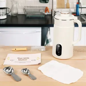 600ML Smart Automatic Vegan Nut Milk Maker Machine Auto Clean Soy Milk Maker