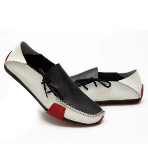 High Quality British Style Men's Oxford <b>Slip</b>-<b>On</b> <b>Waterproof</b> Evergreen Genuine Leather Lining Office Formal Business Wedding <b>Shoes</b> - Product Image 4