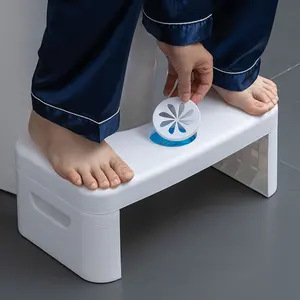 Taburete de plástico plegable con ambientador para Baño