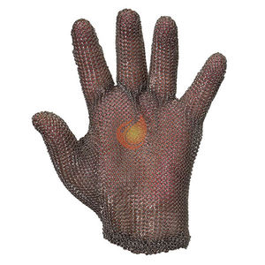 Gants de protection en acier anti-coupure, résistants aux coupures, pour boucher, en maille métallique d'acier inoxydable - Product Image 1
