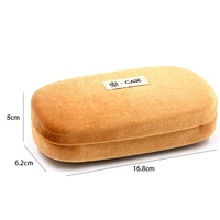 Kotak Penyimpanan Kacamata Logam Bestclean Extra Large Berbahan Beludru, Pelindung Kacamata Harian, Hard Case untuk Pemesanan Grosir, Layanan OEM ODM