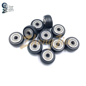 Roue de pression avant 25x6x13.5mm, rouleau de pression de papier avec roulement pour pièces de machine d'impression Komori G40 - Product Image 3