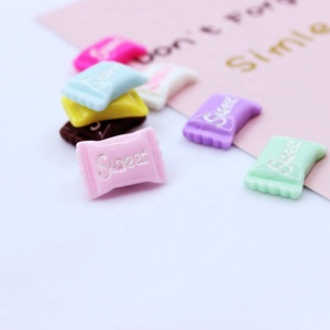 Paso Sico 16*23mm dulce caramelo azúcar cabujón <span class=keywords><strong>uñas</strong></span> encantos suministros accesorios <span class=keywords><strong>para</strong></span> DIY manicura limo resina niños polímero - Product Image 4