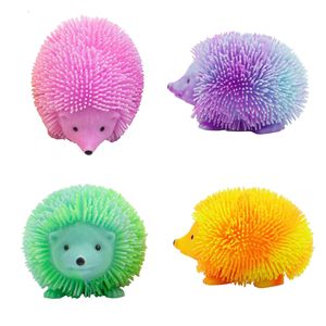 Needoh Fuzzy <b>Hedgehog</b> Squishy <b>Toy</b> Soft TPR Stress Relief Ball Cute Animal Shape Squeeze <b>Toy</b> for Kids Adults Anxiety Calming - Product Image 2