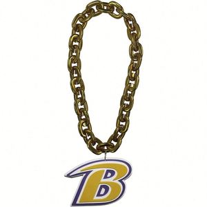 NCAALouisville Cardinals Team Fan Chain Necklace Custom Logo Multi-Layer Foam Oversized Promo <b>Lanyard</b> - Product Image 3