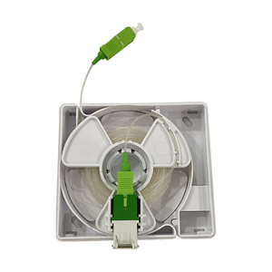 Fttd Fttr Pre-chấm dứt 0.9Mm 1.2Mm Vô Hình Sợi Cáp SC LC Kết Nối Sợi Để <span class=keywords><strong>Ethernet</strong></span> Tấm Tường Ổ Cắm Ổ Cắm - Product Image 1