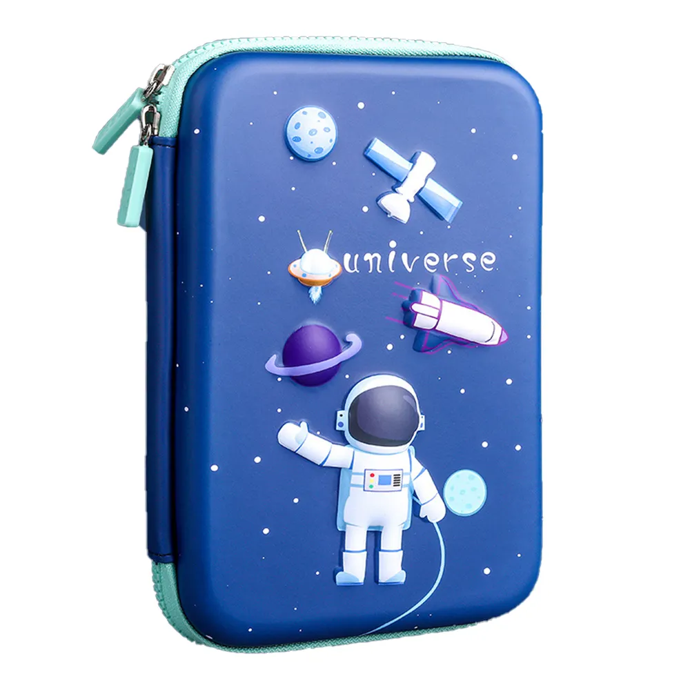 On Sale Large Capacity Kawaii Pencil Box For Kids, Hot Selling 3D Waterproof Cheap Custom Pencil Case