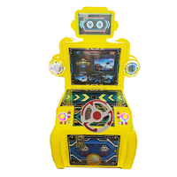 Kit DIY de jeu de course 5 en 1 : Voiture de vitesse fougue pour machines d'arcade à monnayeur, avec volant pour enfants