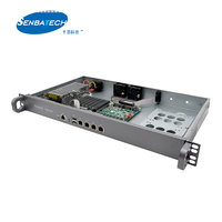 Hardware 1U Red X86 Multi Lan Network Chasis Firewall Seguridad VPN Router Servidor Firewall Barebone Appliance Pfsense