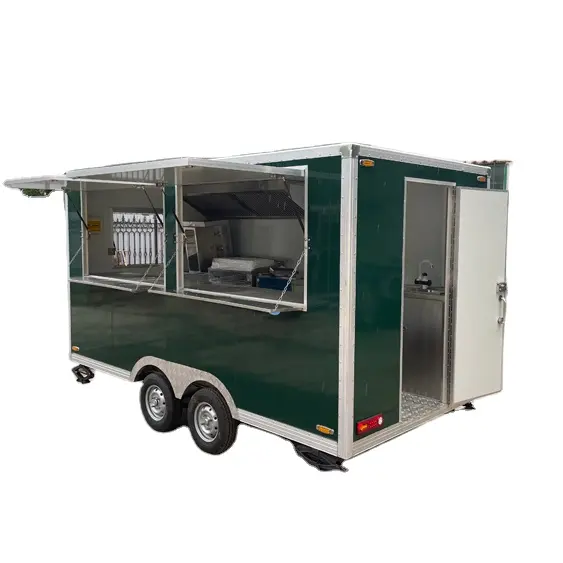 10 ton 4x 4 mobil gıda kamyonu/serin yaz sokak trolly kullanılan gıda arabaları satılık