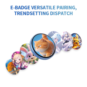 Insignia Digital Personalizada de Anime, Pin Inteligente con Pantalla de Foto y Video, Insignia Electrónica con Pantalla Táctil HD, Insignia Electrónica Inteligente con Video Pixel - Product Image 6