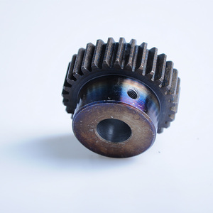 Engrenages hélicoïdaux spéciaux OEM, norme interne, en acier inoxydable, usinage CNC, transmission automatique, 35 dents, alésage 8 mm, grand engrenage droit - Product Image 4