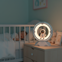 Lampe de nuit USB rechargeable pour chambre à coucher, cadeau pour enfants, décoration de la maison, design astronaute